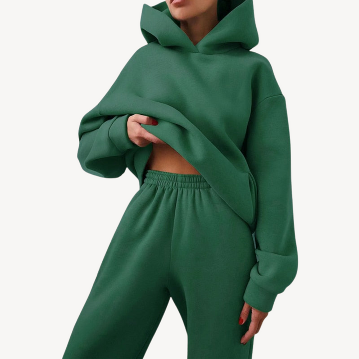 Drune | Damen Hoodie und Jogginghose Set