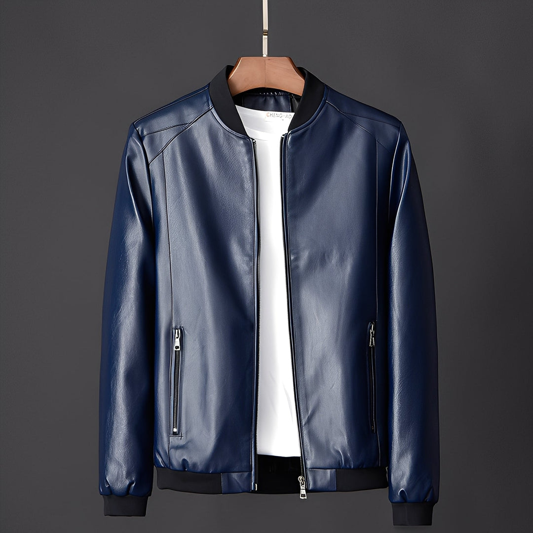 Drune | Stylische Biker-Lederjacke für Männer