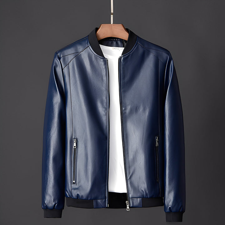 Drune | Stylische Biker-Lederjacke für Männer