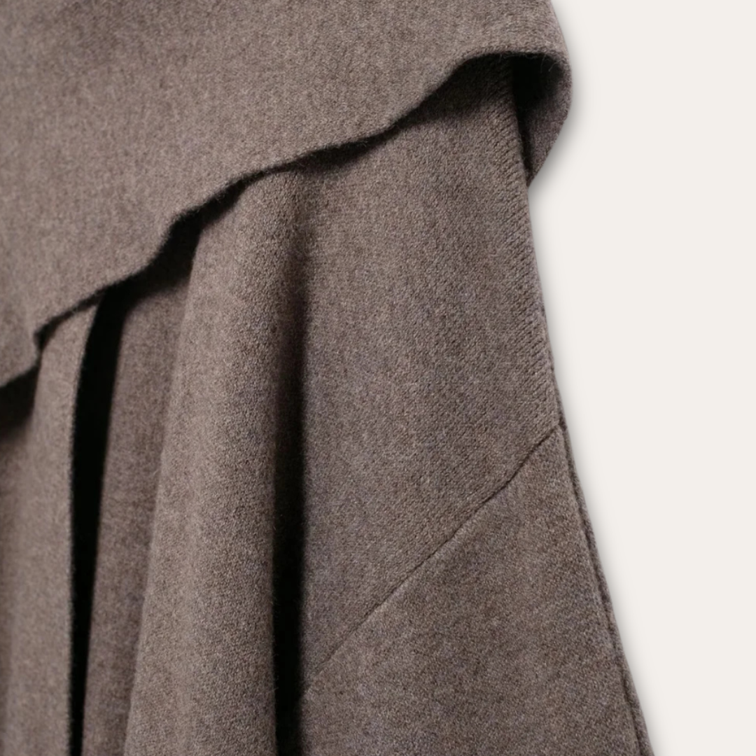 Drune | Stilvoll Poncho-Pullover für Frauen
