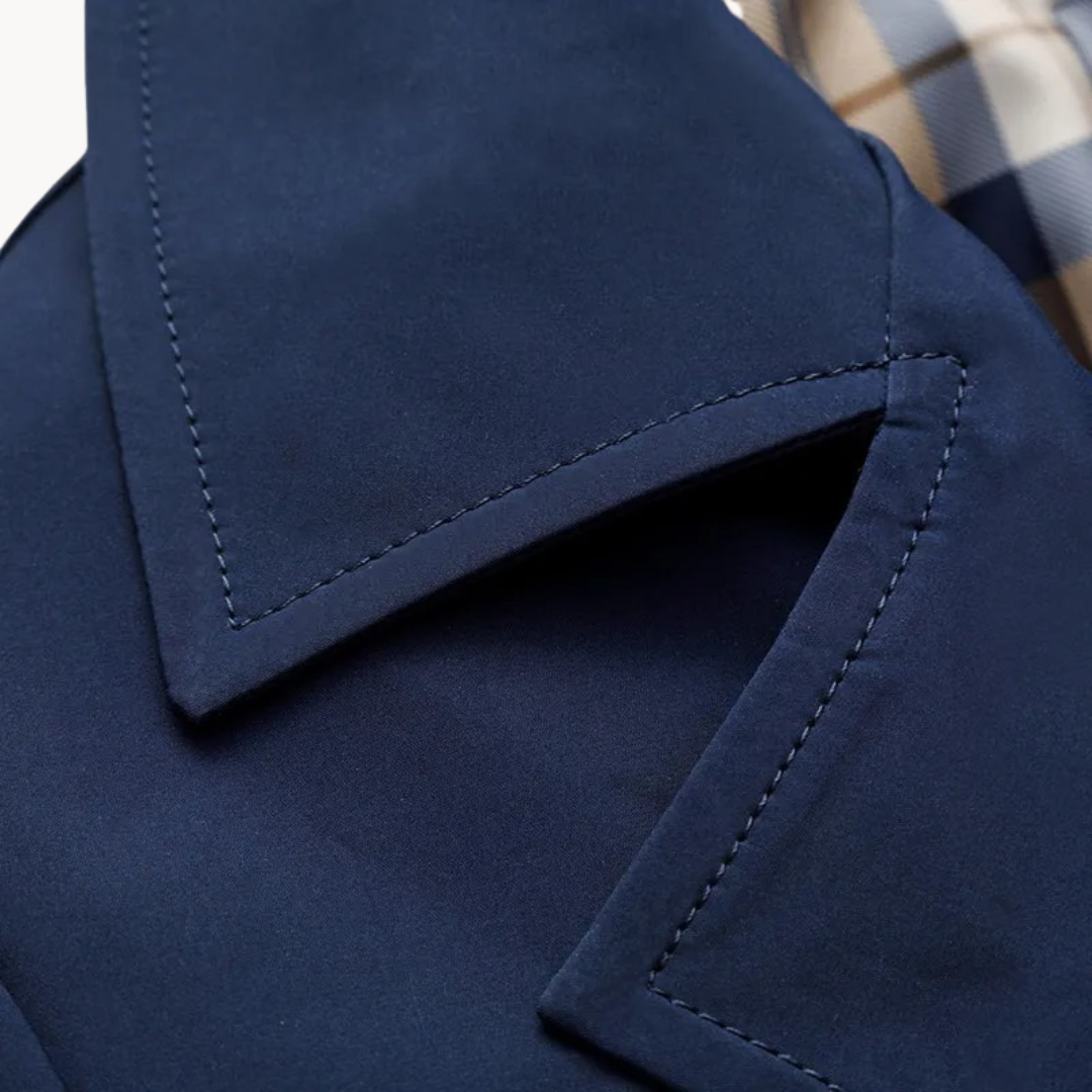 Drune | strapazierfähiger winddichter herren-trenchcoat mit design