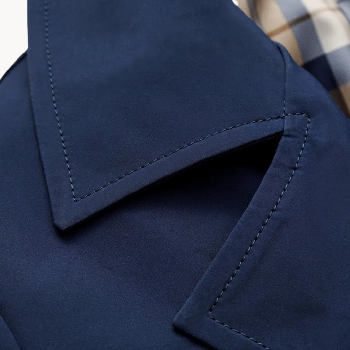 Drune | strapazierfähiger winddichter herren-trenchcoat mit design