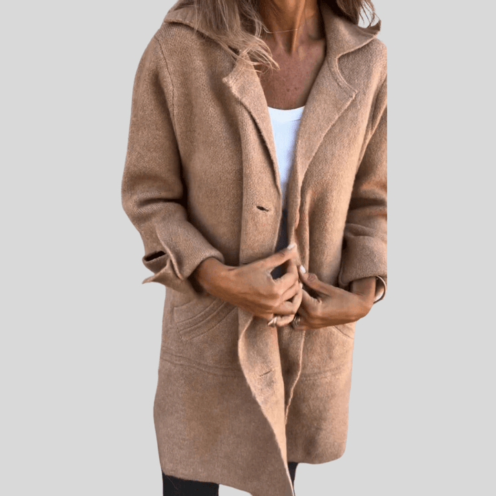 Drune | Button-Up Cardigan Mantel - Oversized Fit - Gemütlich & Schick - Lässiges Schichten