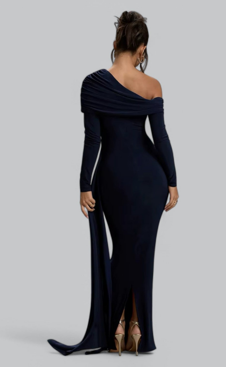 Drune | Off Shoulder Maxikleid für Damen