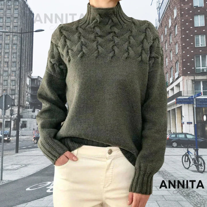 Drune | Baumwoll Rollkragenpullover Für Damen - Perfekt für lässige Tage