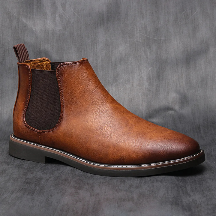 Drune | Klassische Herrenschuhe Stiefel Im Chelsea Stil Aus Leder