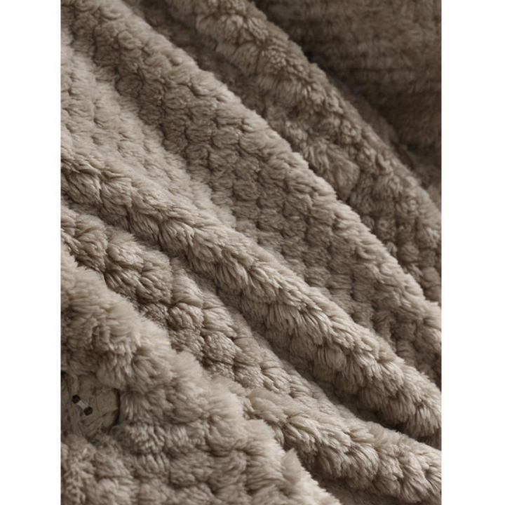 Drune | Stylische, Superweiche Fleece-Kapuzenjacke