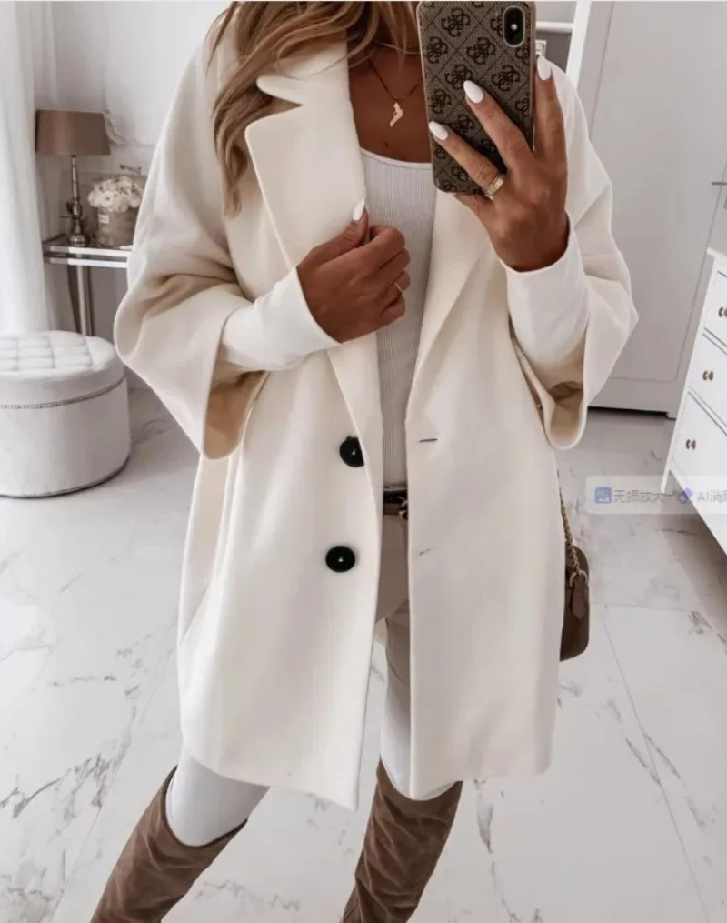 Drune | Eleganter Locker Sitzender Damen Trenchcoat