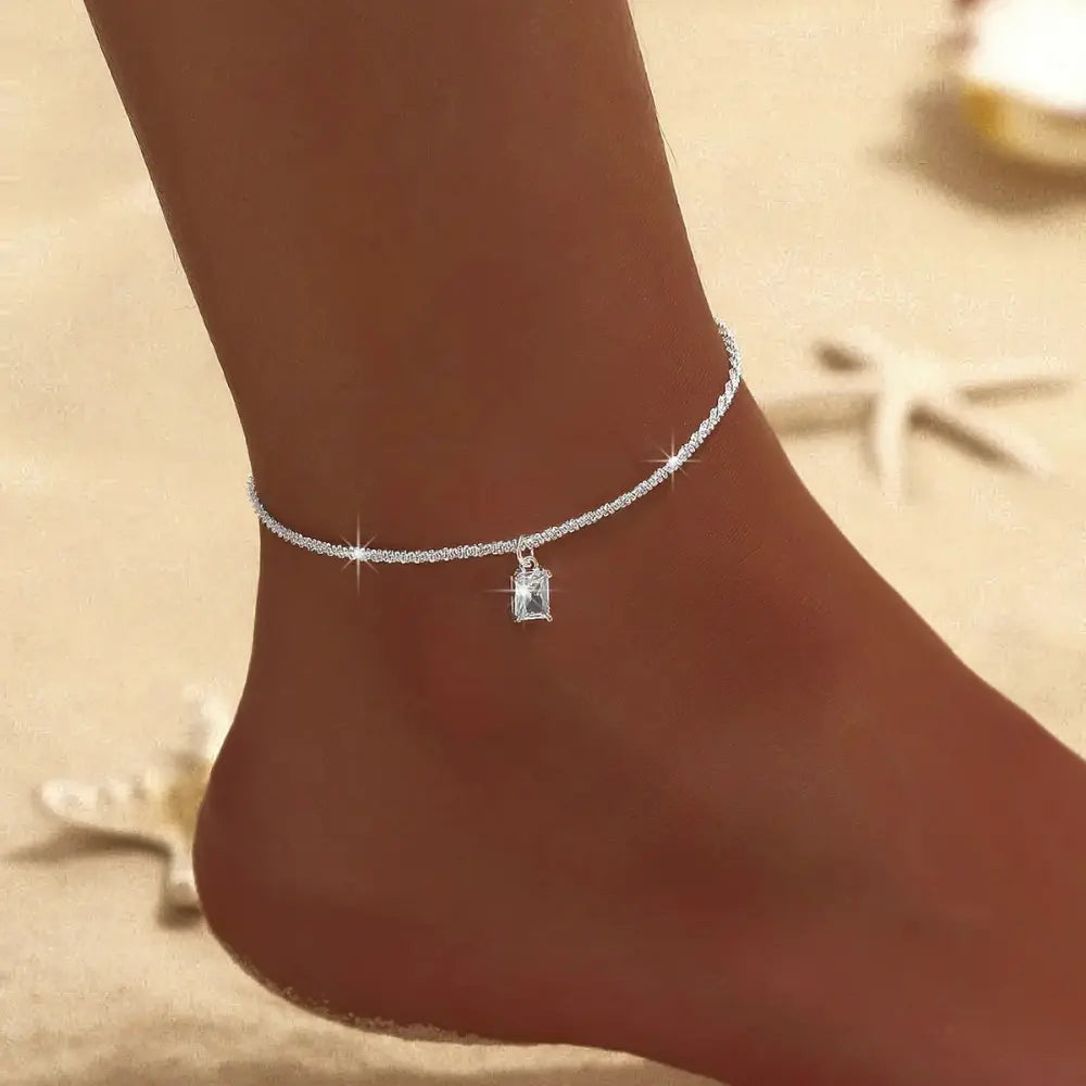 Drune | Gold/silver Fußkettchen Für Damen
