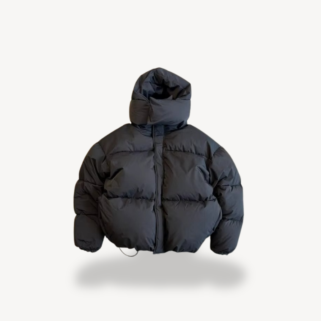 Drune | Damen Hoodie Pufferjacke