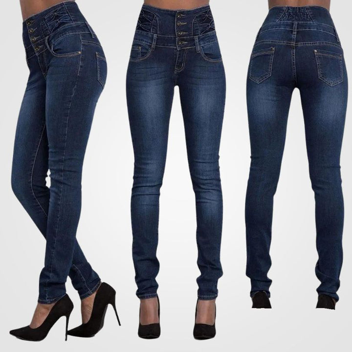 Drune – Komfort-Denim-Jeans