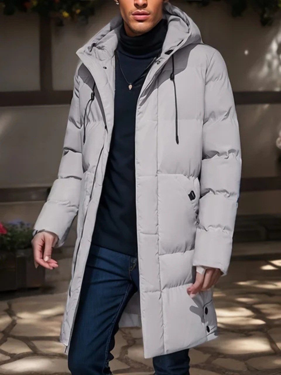 Drune | Jacke für Herren mit Kapuze für den Winterlook