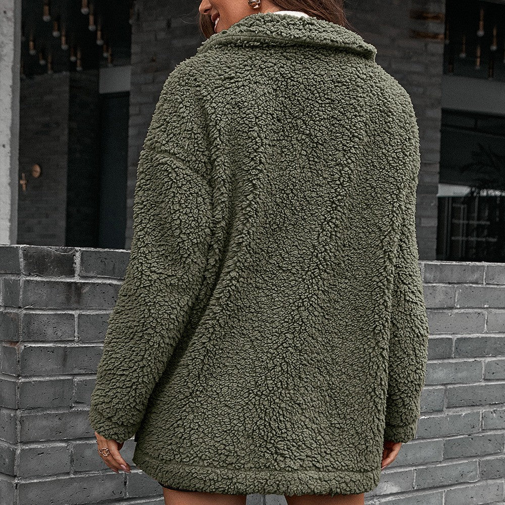 Drune | Weich gefütterte Damen Fleecejacke mit Reißverschluss
