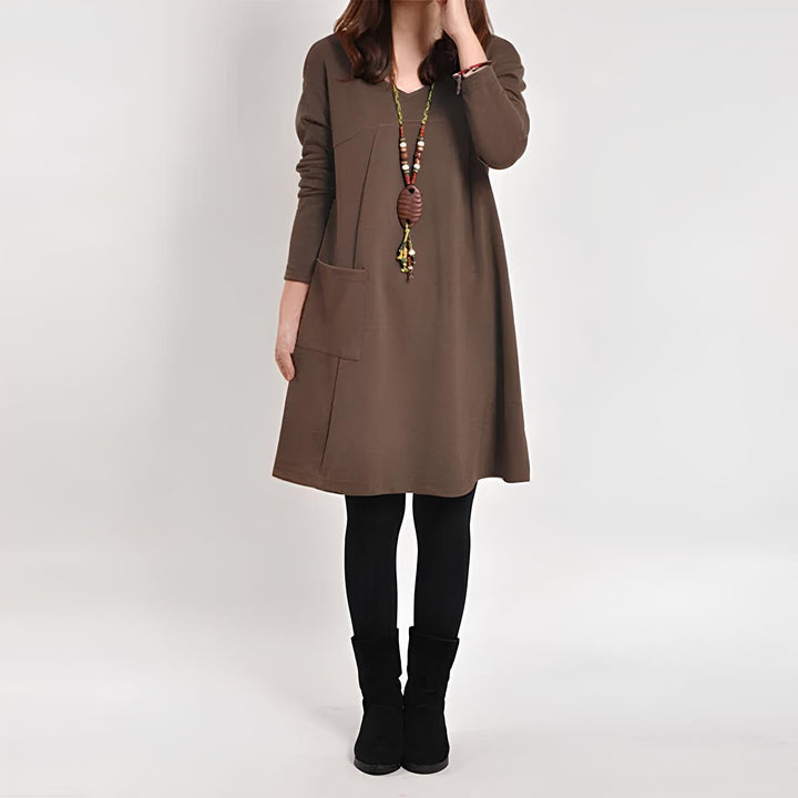 Drune | Aurora Kleid mit Einer Tasche