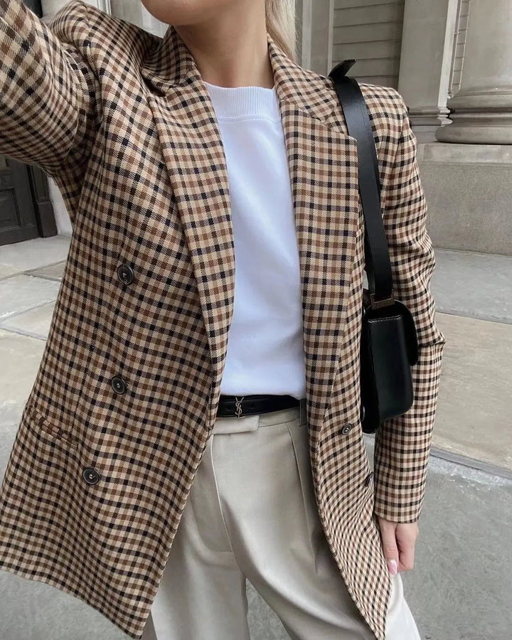 Drune | Klassischer Karierter Blazer