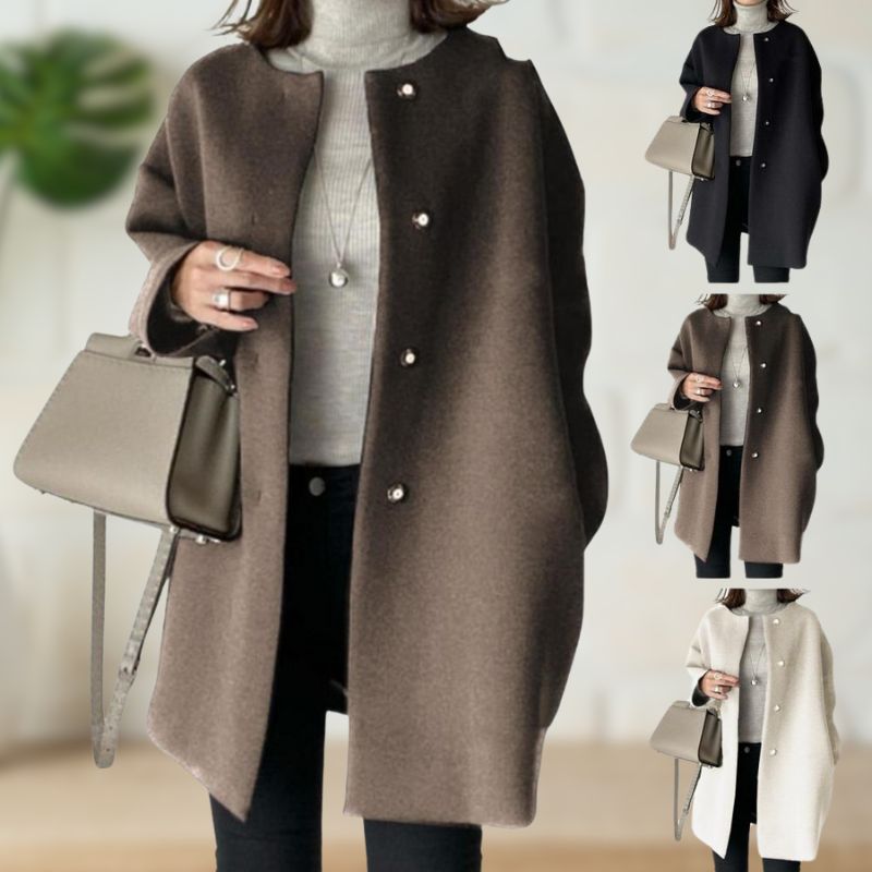Drune | Minimalistische Wollmantel Elegant und Warm Zeitloses Design