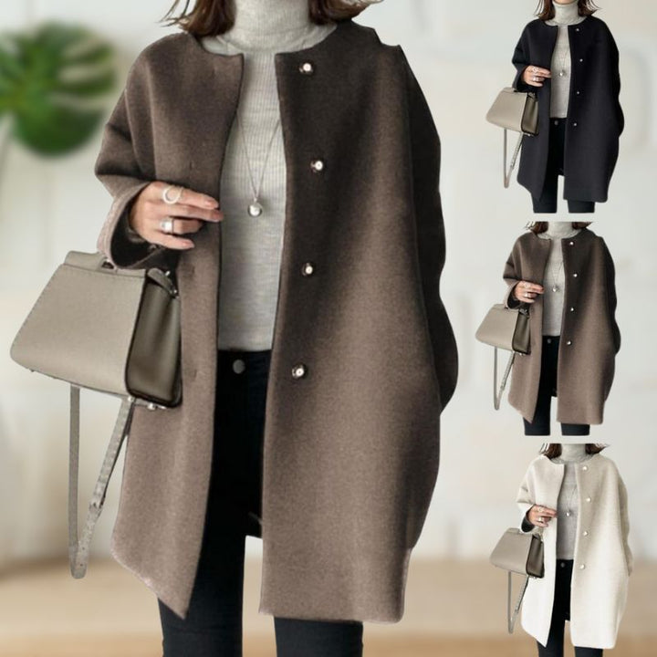 Drune | Minimalistische Wollmantel Elegant und Warm Zeitloses Design