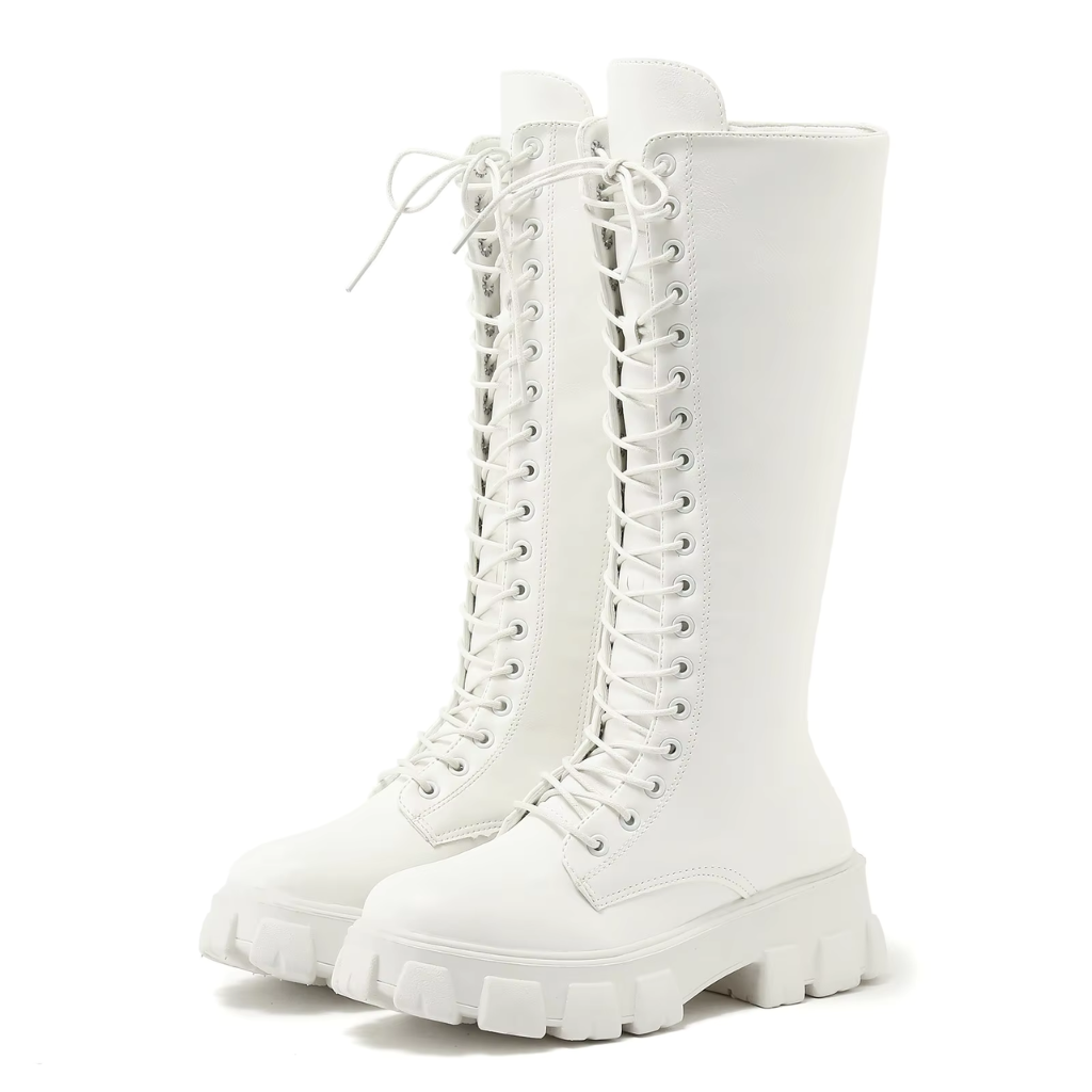 Drune | Moderne Lange Stiefel