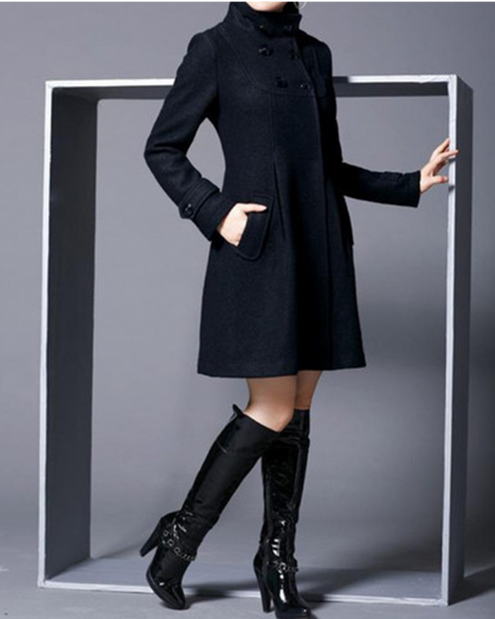 Drune | Femme Wintermantel Lange Warm