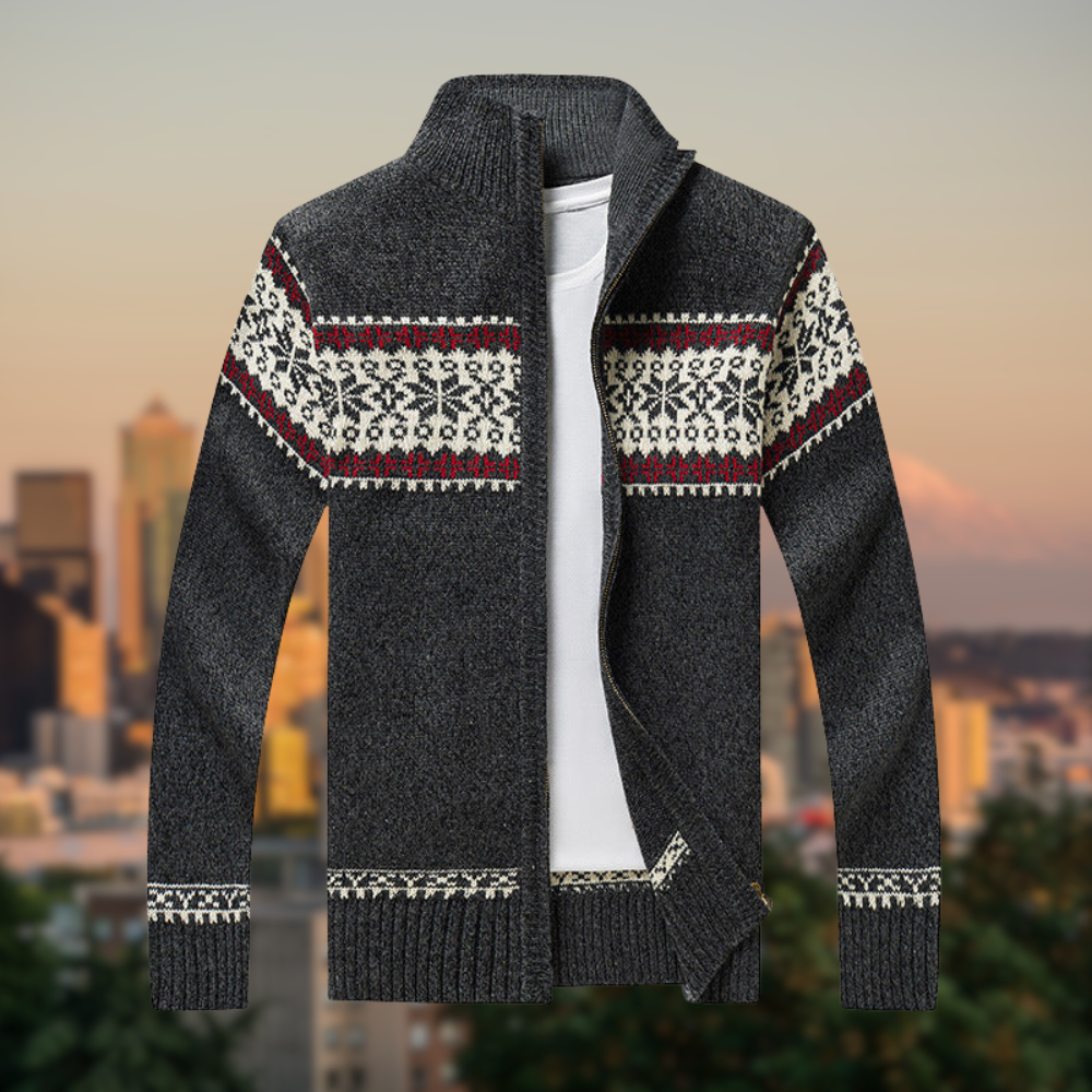 Drune | Sweater Mit Stehkragen