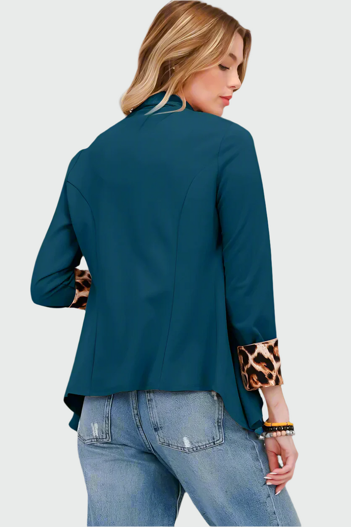 Drune | Freizeit Blazer mit Pantherdetail