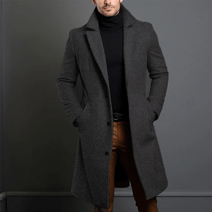 Drune | Langer Wintermantel Für Herren