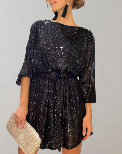 Drune -  Glitzerndes Paillettenkleid für Damen
