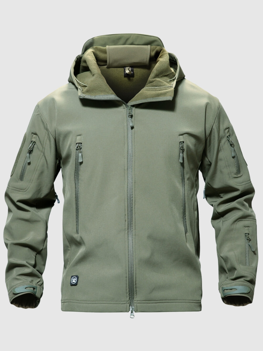 Drune | Wasserabweisende Jacke Polyester Praktisch und Funktional