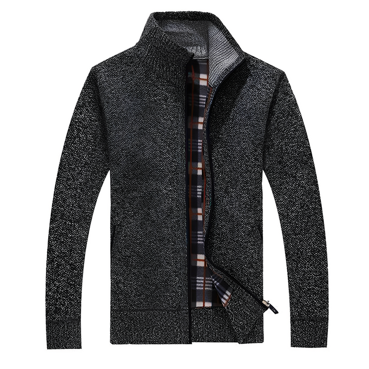 Drune | Stylischer Cardigan mit weichem Fleece-Futter für Männer