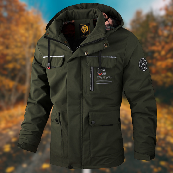 Drune | Herrenjacke mit Kapuze