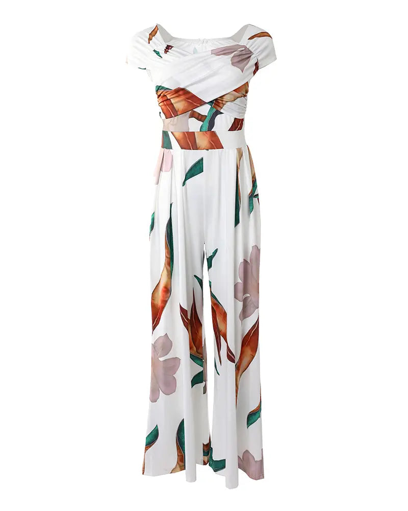 Drune | Jumpsuit Traumhafte Botanik In Einem Overall-Kleid