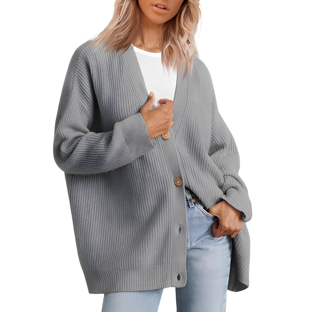 Drune | Lässiger Oversize Cardigan für Frauen