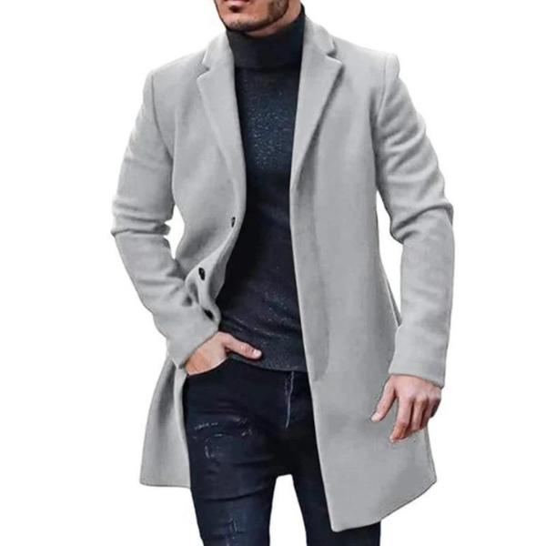 Drune | Mantel aus Wolle für Männer