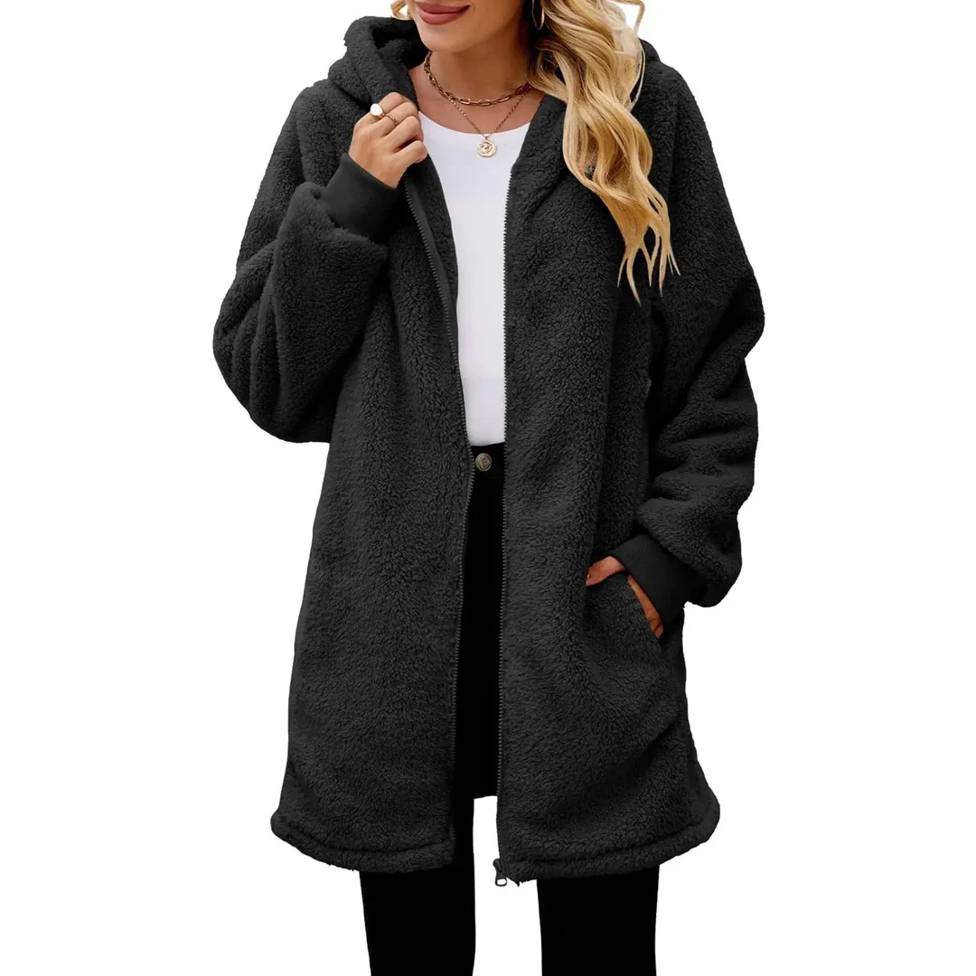 Drune | Lange Damenwohlfühljacke