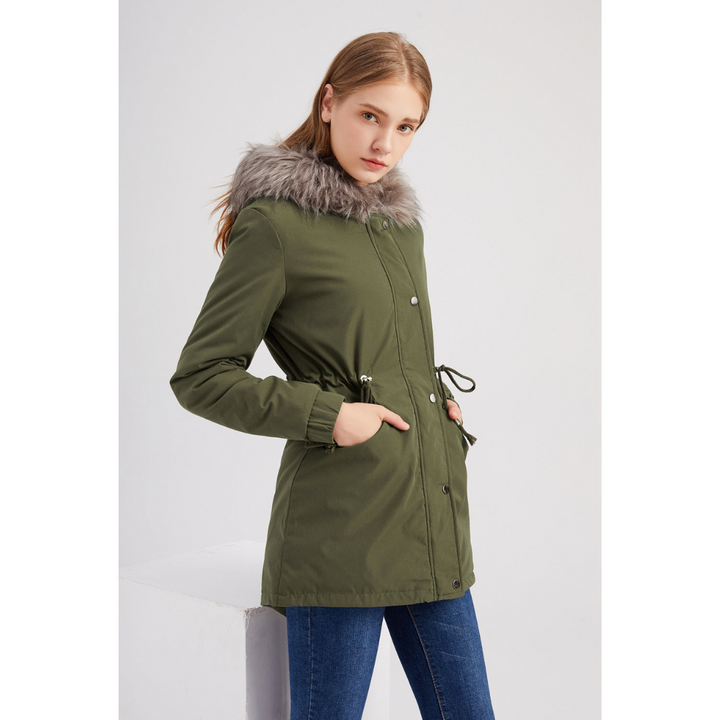 Drune | Kapuze Winter Parka Jacke - Warme