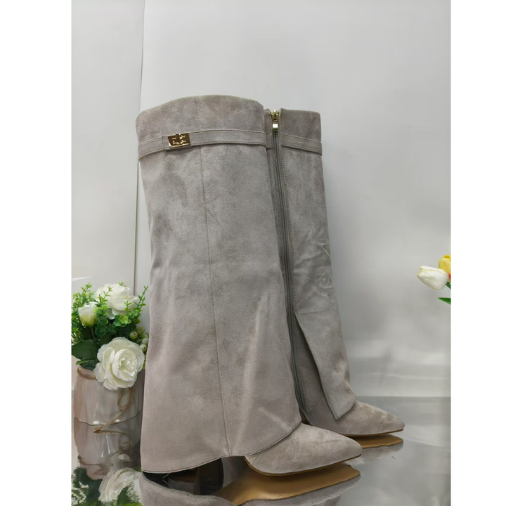 Drune | Stylische schwarze Stiefel für den täglichen Komfort – Vielseitiges synthetisches Leder Schuhwerk