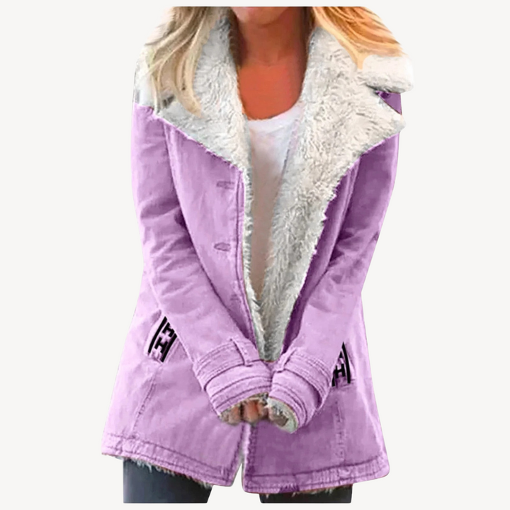 Drune | Damen fleecegefütterte Winterjacke