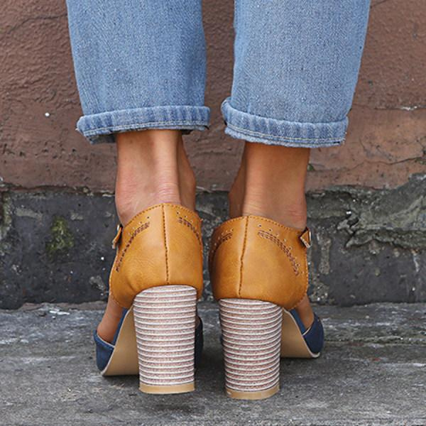 Drune | Damen Orthopädische Pumps Absatzschuhe Klassischer Absatz Für Frauen