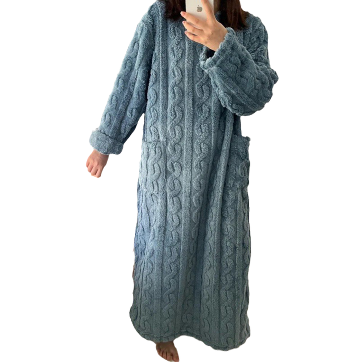 Drune | Winter korallen Samt-Homewear
