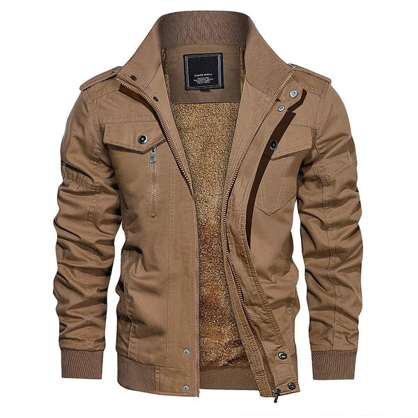 Drune |  Trendige Bomberjacke mit Weichem Innenfutter für Herren - Perfekt für Alltag