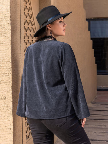 Drune | Bestickte Jeansjacke - Weite Ärmel - Premium Baumwollmischung - Festival-inspirierte Oberbekleidung