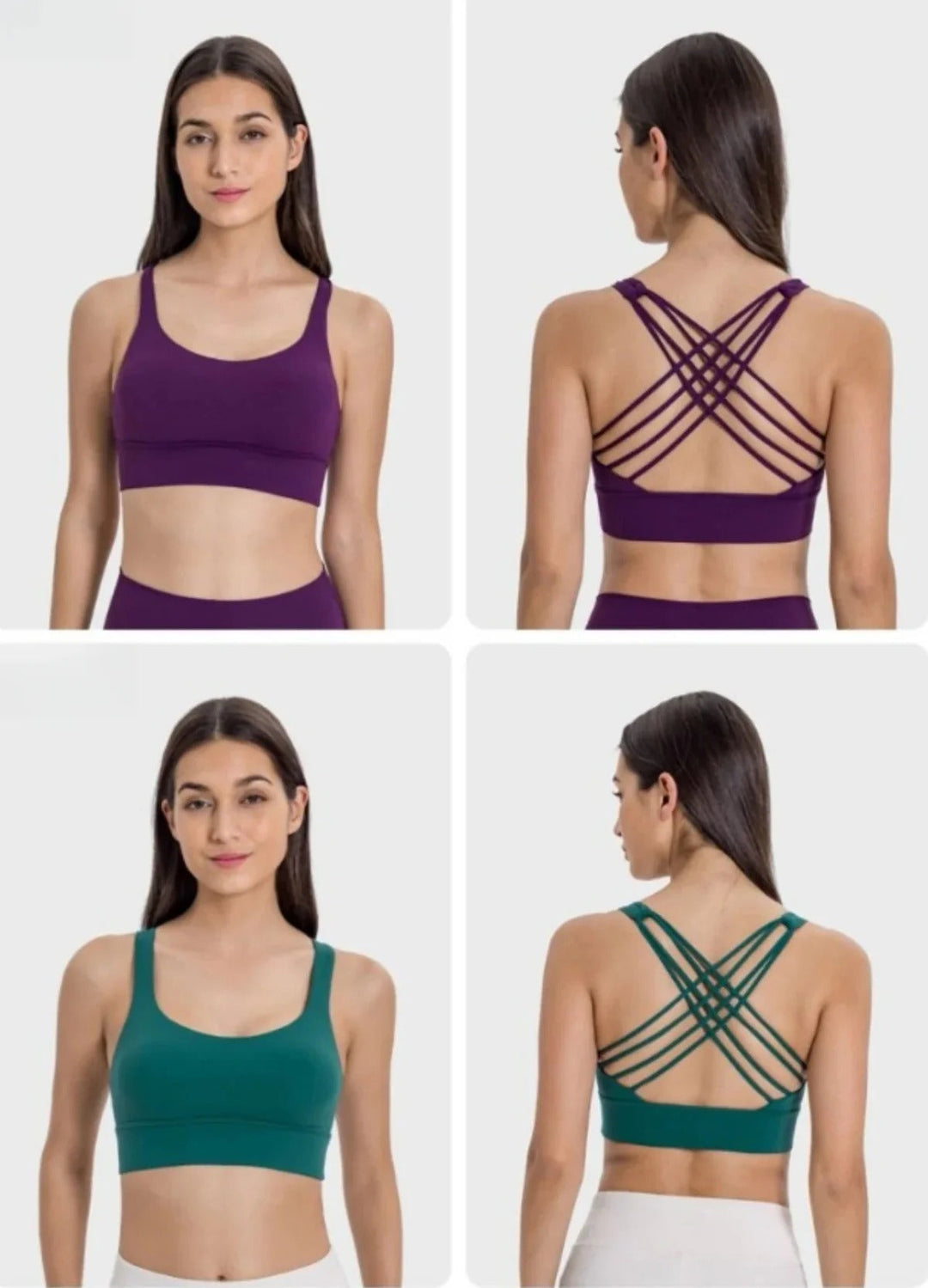 Drune | Schöner Rücken Design schlanke Brust heben nahtlose Yoga-BH