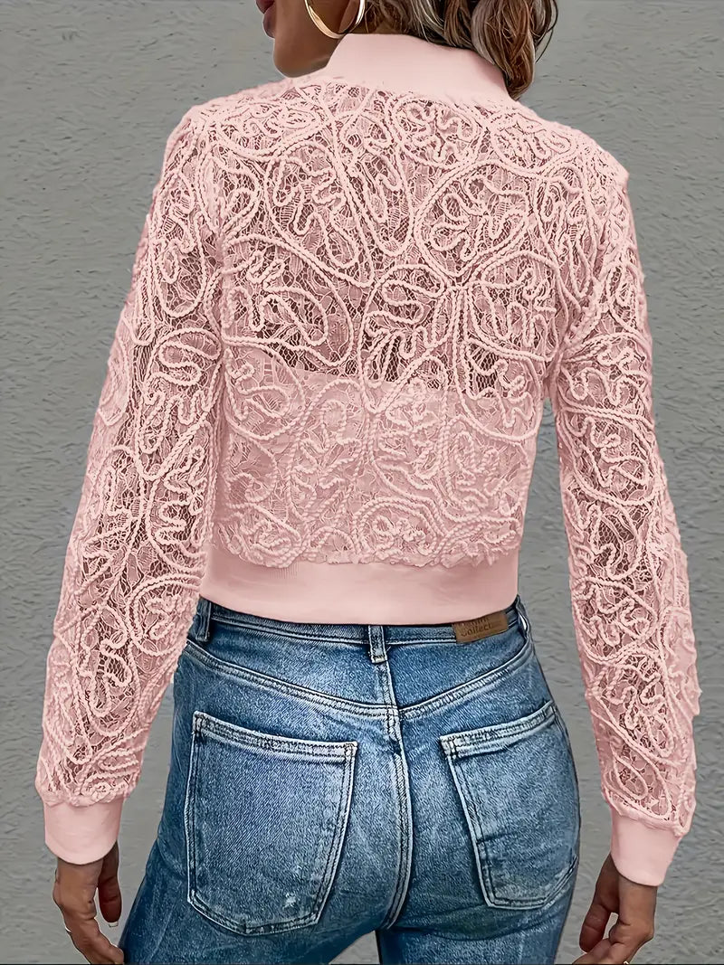 Drune | Crop Spitze Bomber