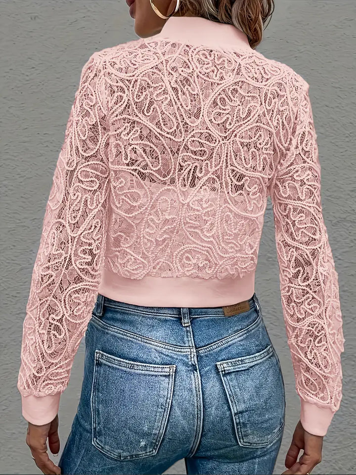 Drune | Crop Spitze Bomber
