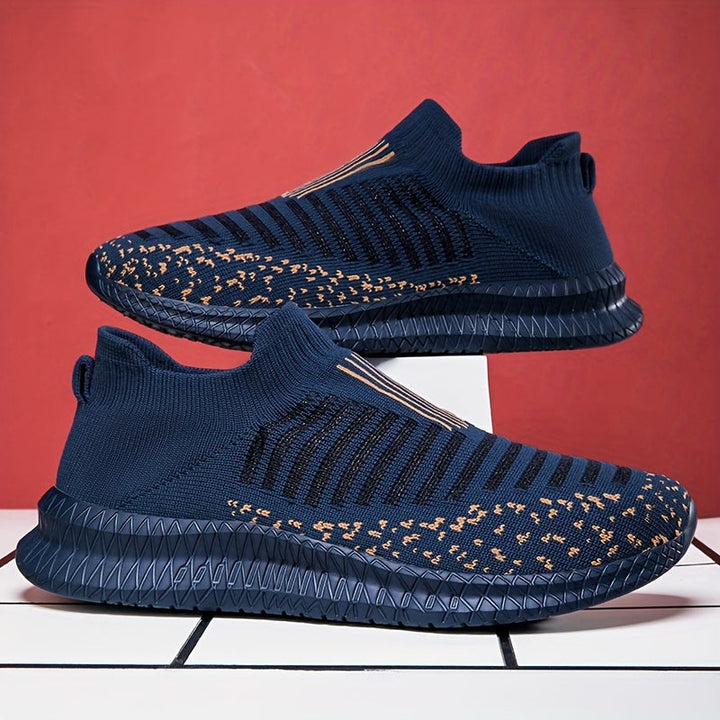 Drune | Atmungsaktive Slip-On-Sneaker mit Strick-Obermaterial