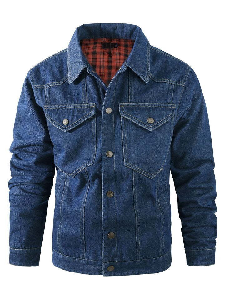 Drune | Freizeit Denimjacke Herren