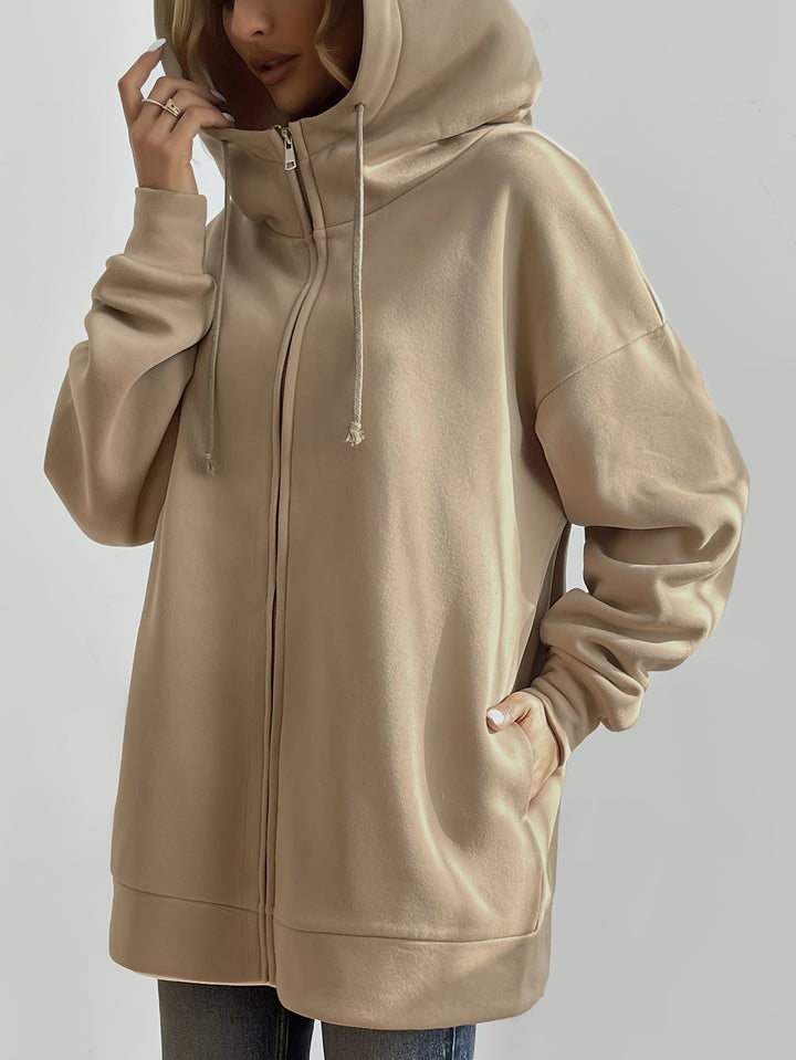 Drune | Lässiger Sport Kapuzenzipper Pullover