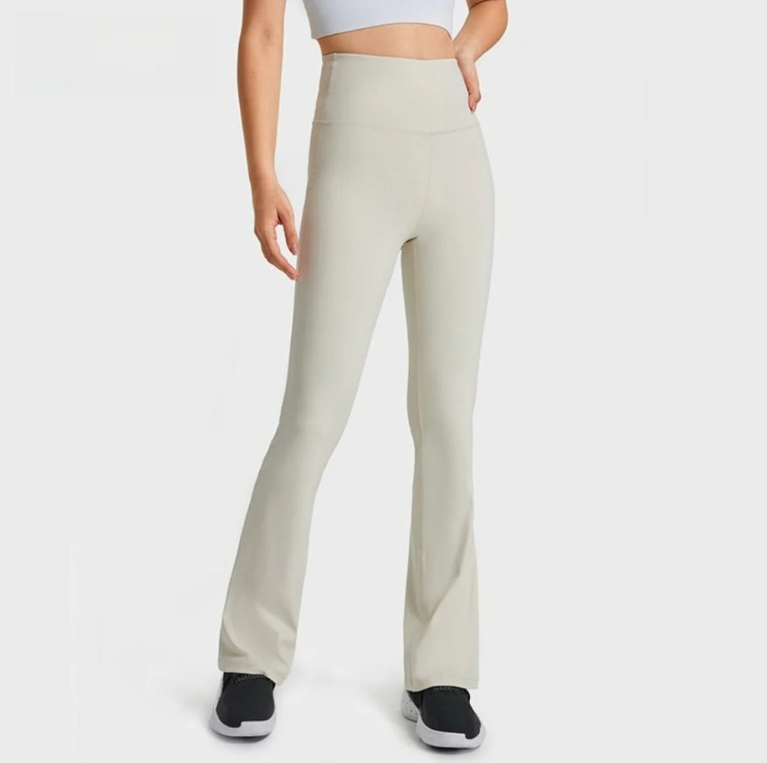 Drune | Hohe Taille nackt atmungsaktiv Yoga Sport Neun-Punkt-Hose