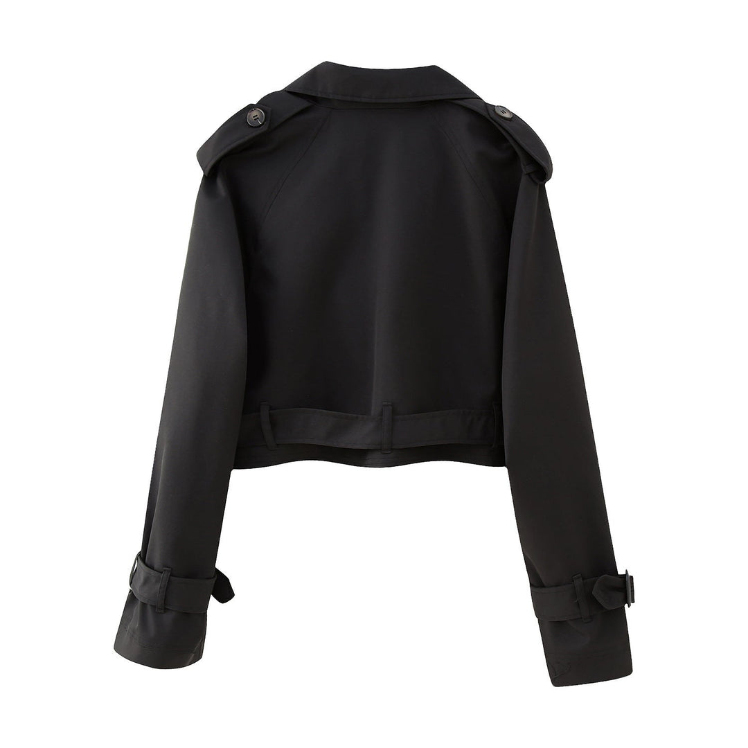 Drune | Kurzer Trenchcoat