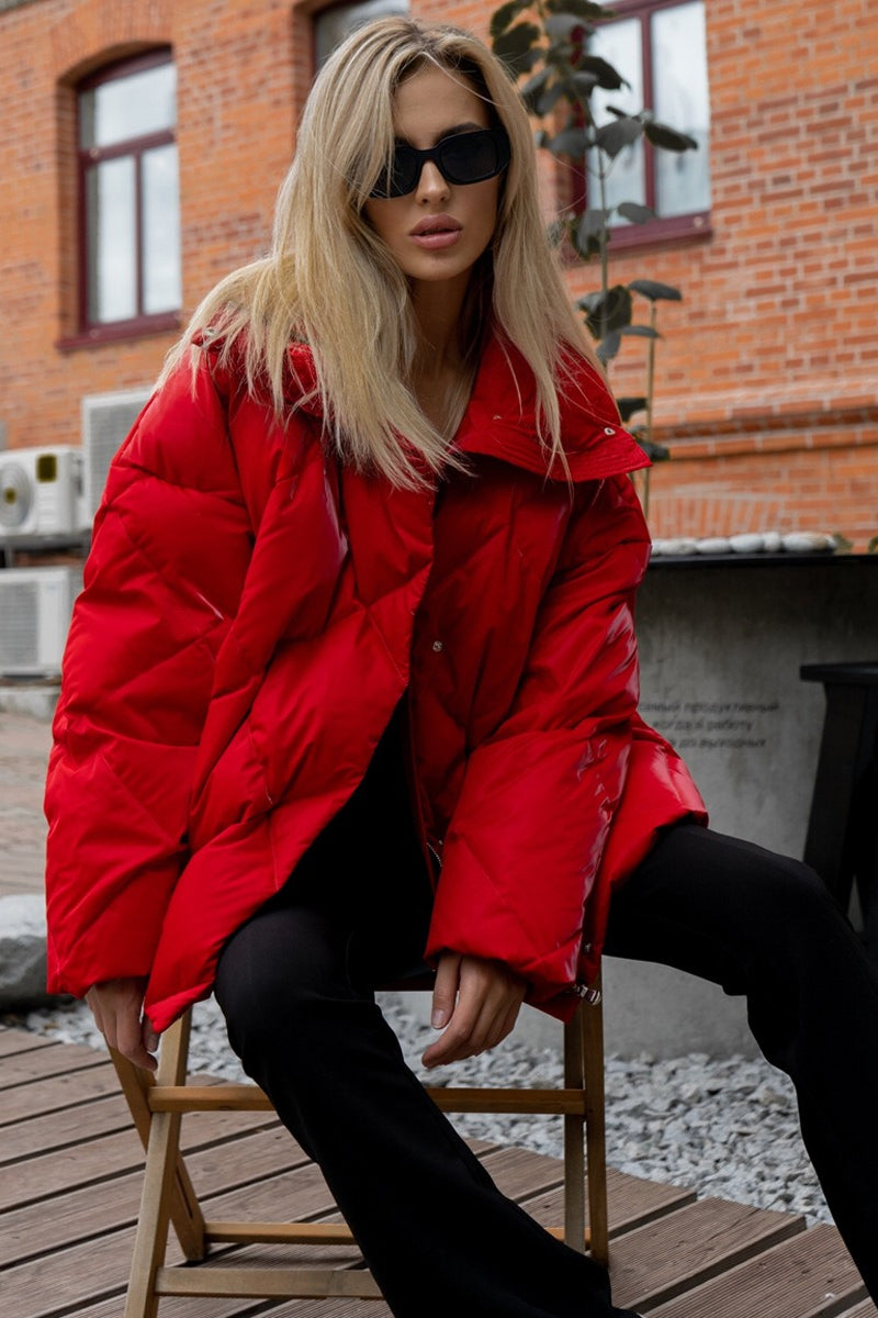 Drune | Passform gesteppte Baumwolljacke